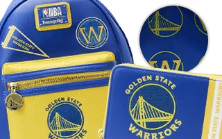 Collection Loungefly Golden State Warriors Patch Icons NBA (National Basketball Association)