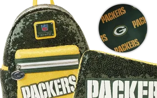 Collection Loungefly Green Bay Packers Sequin NFL (National Football League)