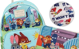 Collection Loungefly Groupe Chibi / Chibi Group Zootopie [Disney] / Zootopia