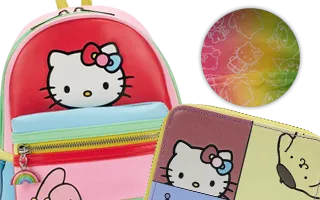 Collection Loungefly Hello Kitty et ses amis Color Block / Hello Kitty and Friends Color Block Sanrio