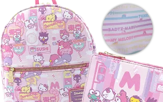 Collection Loungefly Hello Kitty Personnages Kawaii / Hello Kitty Kawaii Characters Sanrio