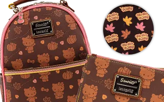 Collection Loungefly Hello Kitty Pumpkin Spice Sanrio