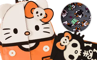 Collection Loungefly Hello Kitty Squelette / Hello Kitty Skeleton Sanrio