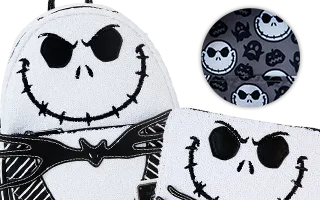 Collection Loungefly Jack Sequin L&#039;Étrange Noël de Monsieur Jack [Disney] / The Nightmare before Christmas