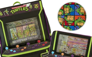 Collection Loungefly Jeu Vidéo Vintage #2 / Vintage Video Game #2 Tortues Ninja / Teenage Mutant Ninja Turtles