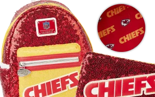 Collection Loungefly Kansas City Chiefs Sequin NFL (National Football League)