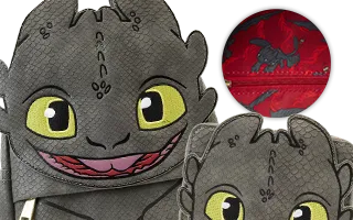Collection Loungefly Krokmou Cosplay / Toothless Cosplay Dragons / How to Train Your Dragon