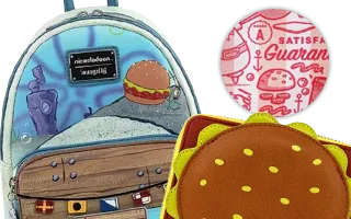 Collection Loungefly Crabe Croustillant / Krusty Krab Bob l&#039;éponge [Nickelodeon] / SpongeBob SquarePants