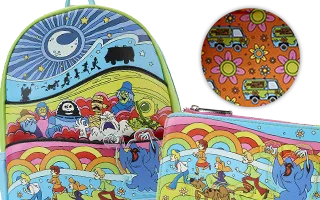 Collection Loungefly La Chasse au Monstre Psychédélique / Psychedelic Monster Chase Scooby-Doo