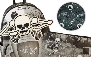 Collection Loungefly La Danse macabre / The Skeleton Dance Disney