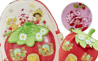 Collection Loungefly La Maison Fraise / Strawberry House Charlotte aux Fraises / Strawberry Shortcake