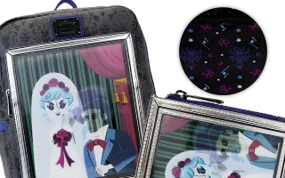 Collection Loungefly La Mariée “veuve noire&quot; / The Black Widow Bride Le Manoir Hanté et les 999 Fantômes [Disney] / The Haunted Mansion