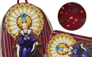 Collection Loungefly Méchante Reine sur son Trône / Evil Queen Throne Blanche-Neige et les Sept Nains [Disney] / Snow White And The Seven Dwarfs