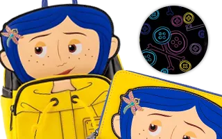 Collection Loungefly Laika Coraline Imperméable Cosplay / Laika Coraline Rain Coat Cosplay Coraline