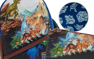 Collection Loungefly Affiche du Film / Movie Poster Le Petit Dinosaure / The Land Before Time