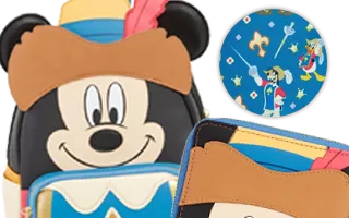 Collection Loungefly Les Trois Mousquetaires / Three Musketeers Mickey Mouse [Disney]