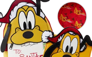 Collection Loungefly Lettre Père Noël Pluto / Pluto Santa Letter Mickey Mouse [Disney]