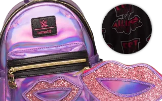 Collection Loungefly Lèvres de Bianca Belair / Bianca Belair Lips WWE