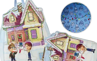 Collection Loungefly Maison de Noël / House Holiday Là-Haut [Pixar] / Up