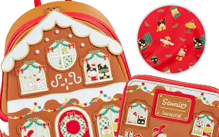 Collection Loungefly Maison Pain d&#039;épices / Gingerbread House Sanrio