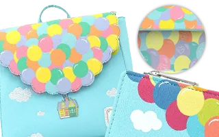 Collection Loungefly Maison de Carl tenue par des Ballons / Up Balloon House Carl Là-Haut [Pixar] / Up