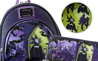 Collection Loungefly Maléfique Fenêtre / Maleficent Window Box La Belle au Bois Dormant [Disney] / The Sleeping Beauty