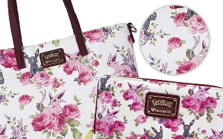 Collection Loungefly Mentali et Noctali Floral / Espeon &amp; Umbreon Floral Pokémon