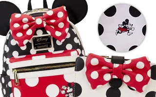 Collection Loungefly Minnie Mouse à pois Classique / Minnie Mouse Rocks the Dots Mickey Mouse [Disney]