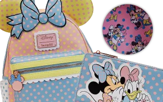 Collection Loungefly Minnie Mouse Pastel à Pois / Minnie Mouse Pastel Polka Dot Mickey Mouse [Disney]