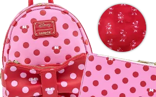 Collection Loungefly Minnie Nœud Rose / Minnie Pink Bow Mickey Mouse [Disney]