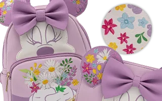 Collection Loungefly Minnie tenant des Fleurs / Minnie Holding Flowers Mickey Mouse [Disney]