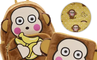 Collection Loungefly Monkichi Cosplay Sanrio