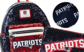 Collection Loungefly New England Patriots Sequin NFL (National Football League)