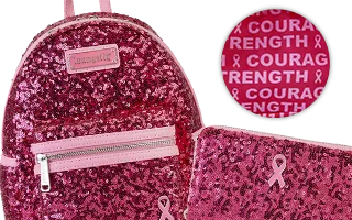 Collection Loungefly Octobre Rose / The Breast Cancer Awareness Month Loungefly