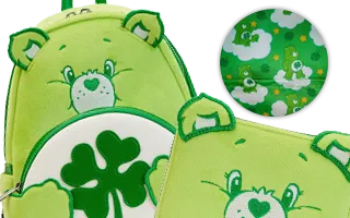 Collection Loungefly Ours Chanceux Cosplay / Lucky Bear Cosplay Les Bisounours / Care Bears