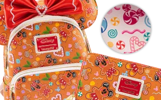 Collection Loungefly Pain d&#039;épices Mickey et Minnie / Gingerbread Mickey and Mini Mickey Mouse [Disney]