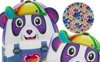 Collection Loungefly Panda Peintre Cosplay Lisa Frank
