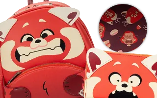 Collection Loungefly Panda Roux Cosplay / Turning Red Panda Cosplay Alerte Rouge [Disney Pixar] / Turning Red