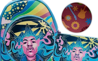 Collection Loungefly Paysage Psychédélique / Psychedelic Landscape Jimi Hendrix