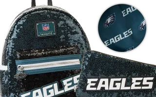 Collection Loungefly Philadelphia Eagles Sequin NFL (National Football League)