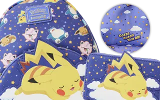 Collection Loungefly Pikachu Endormi / Sleeping Pikachu Pokémon