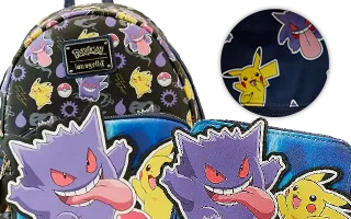 Collection Loungefly Pikachu x Ectoplasma / Pikachu x Gengar Pokémon