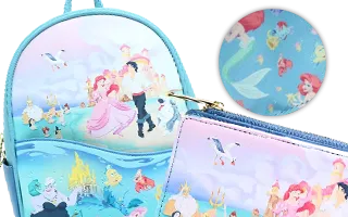 Collection Loungefly Ariel sur la Plage / Ariel Beach Portrait La Petite Sirène [Disney] / The Little Mermaid
