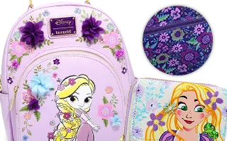 Collection Loungefly Raiponce Floral / Tangled Floral Raiponce [Disney] / Tangled