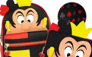 Collection Loungefly Reine de Cœur Cosplay / Queen Of Hearts Cosplay Alice au Pays des Merveilles [Disney] / Alice in wonderland