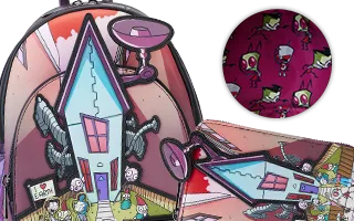 Collection Loungefly Repaire Secret / Secret Lair Zim l&#039;Envahisseur [Nickelodeon] / Invader Zim