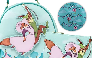 Collection Loungefly Robin des Bois Sauve Belle Marianne / Robin Hood Rescue Maid Marian Robin des Bois [Disney] / Robin Hood