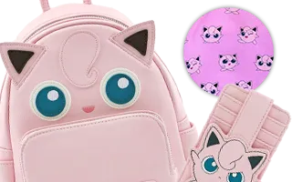 Collection Loungefly Rondoudou / Jigglypuff Pokémon