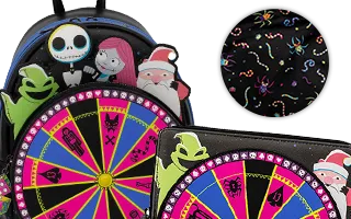 Collection Loungefly Roulette Oogie Boogie / Oogie Boogie Wheel L&#039;Étrange Noël de Monsieur Jack [Disney] / The Nightmare before Christmas