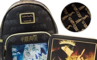 Collection Loungefly Satoru &amp; Sukuna Jujutsu Kaisen